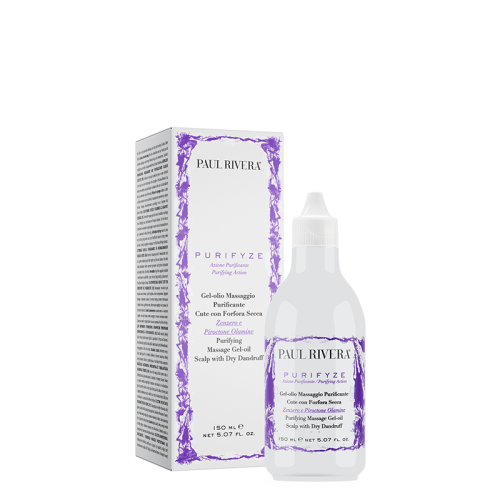 Paul Rivera Purifyze – Oczyszczający Żel-Olejek Do Masażu do skóry głowy z łupieżem i problemami łuszczenia-150ml