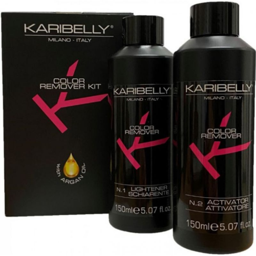 Karibelly Color Remover  - Dekoloryzator kwasowy 2x150ml 